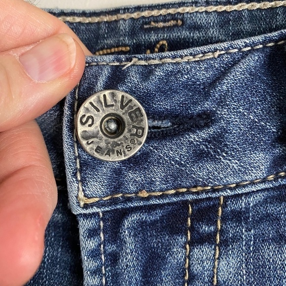 Silver Jeans JULIA Women's Stone Wash Jeans Size 29/34 - Picture 4 of 16